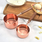 Copper Plated Measuring Set by Tilly
